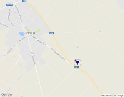 Билборд A в с. Рогозов Черкаська траса, Н-08 км 16+900 право, виїзд з с. Рогозів на Переяслав-Хмельницький схема