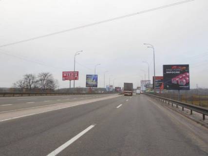 Билборд A в Ирпене м. Ірпінь, траса М-07, км 22+850 право, міст через р. Ірпінка, за 900м до розвилки Ірпінь-Гостомель-Буча, ЖК "Гостомель Резіденс", верх фото 1