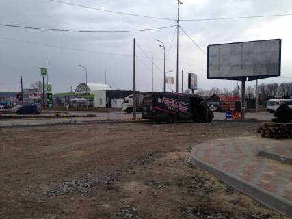 Билборд C в Ирпене, 6х3  м. Ірпінь, вул. Центральна, 1, біля стели "Ірпінь", навпроти АЗК ОККО фото 1
