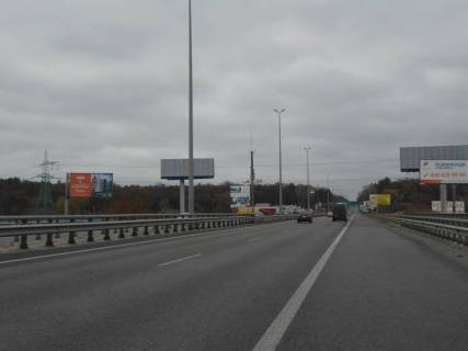 Билборд B в Стоянке с. Стоянка, траса М-06 Київ-Чоп (Житомир), км 21+100 право, міст через р. Ірпінка, в'їзд в м. Київ, 350м до АЗС Marshal фото 1