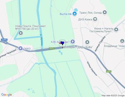 Билборд A в Ирпене, 6х3  траса М-07 "Київ-Ковель", км 22+800 ліво, міст через р. Ірпінка, за 950м до розвилки Ірпінь-Гостомель-Буча, ЖК "Гостомель Резіденс" схема