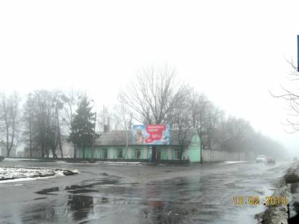 Билборд A в Умане м. Умань, вул. Залізнична, навпроти будинку 6, біля залізничного вокзалу, через 80м після початку вул. Незалежності фото 1