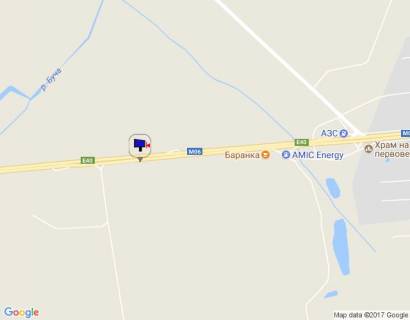 Билборд B в Березовке (Киевской обл), 6х3  с. Березівка, траса М-06 "Київ-Чоп" (Житомир), км 40+300 ліво, перед автобусною зупинкою "Северинівка" схема