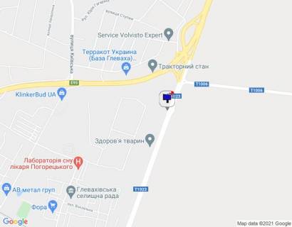 Білборд, Бігборд (Борд)  A у Глевасі, 6х3  м. Васильків, Т-1023, км 2+960 право, в'їзд з смт. Глеваха, розворот на Рославичі, через 100м після зупинки "Польова", за розв'язкою Київ-Васильків, за 1.1км до поворту на вул. Вокзальна та смт. Глеваха схема