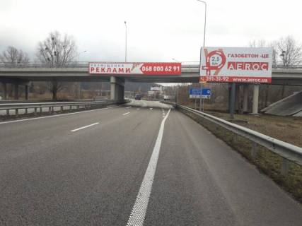 Билборд A в Обухове км. 43+400 праворуч(Н-01 Київ-Знамянка), на розвязці, в'їзд в м.Обухів із Києва фото 1