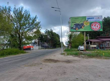 Билборд A в Зазимье, 6х3  с.Зазим'я, вул.Лісова, навпроти АЗС Маркет фото 1