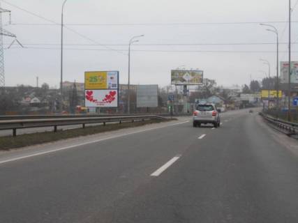 Билборд B в Ирпене м. Ірпінь, траса М-07, км 22+850 право, міст через р. Ірпінка, через 900м після розвилки Ірпінь-Гостомель-Буча, ЖК "Гостомель Резіденс", верх фото 1