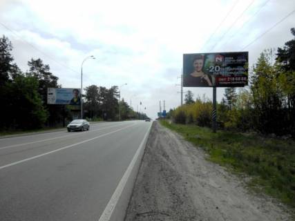 Билборд A в с. Козине Конча-Заспа, траса Р-02, км 31+250 право, навпроти автобусної зупинки фото 1