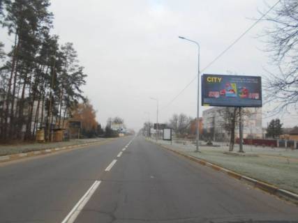 Billboard A in Kyiv smt. Gostomel', km 25+200 pravo, st. Svato-Pokrovs'ka, 64B, za 200m do avtobusnoi zupinki Photo 1