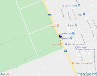 Билборд A в Козине, 6х3  Конча-Заспа, траса Р-01, км 29+700 право, через 850м після повороту на котеджне містечко "РОМАНОВО", через 100м після парковки ресторану "ТАНДИР", за 100м до автобусної зупинки, за 120м до повороту на вул. Партизанська, за 200м до супермаркету схема