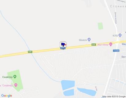 Билборд B в Стоянке с. Стоянка, траса М-06 Київ-Чоп (Житомир), км 22+700 ліво, 1км до повороту на Базу "Снайпер", поворот на Гореничі схема
