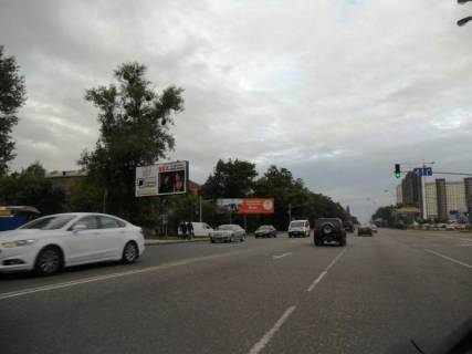 Billboard B in Brovary, 6х3  m. Brovari, st. Kiivs'ka, rozvilka z st. Vasila Simonenka ta st. Korolenka, navproti magazinu "Novus", cerez 140m pisla avtobusnoi zupinki, cerez 345m pisla povorotu na st. Kozac'ka, pravij Photo 1