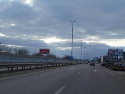 Билборд B на трассах Киевской области, 6х3  с. Мила, траса М-06 "Київ-Чоп" (Житомир), км 26+200 ліво, за поворотом на с. Петрушки, навпроти ресторану "Козачок", магазин "Фора" фото 1