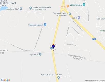 Білборд, Бігборд (Борд)  B у Вишгороді, 6х3  Траса Р-02 "Київ-Іванків-Овруч", км 18+800 право, виїзд з м. Вишгород в напрямку площі Шевченка, Кільцевої дороги м. Київ схема