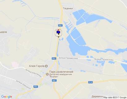 Білборд, Бігборд (Борд)  A у Обухові км. 42+100 праворуч(Н-01 Київ-Знамянка); Перед поворотом до ТОВ Інтерфом схема