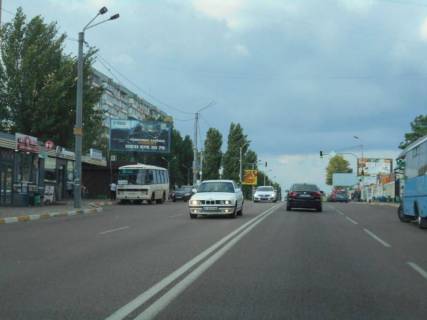 Билборд B в Обухове, 6х3  м. Обухів, вул. Київська, 119, поворот до супермаркету "Велмарт", автобусна зупинка "Піщана" фото 1