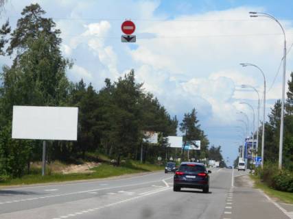 Билборд B в Козине, 6х3  Конча-Заспа, траса Р-01, км 30+570 право, через 400м після клініки "VIVA", заїзд на парковку "QUEEN COUNTRY CLUB" фото 1