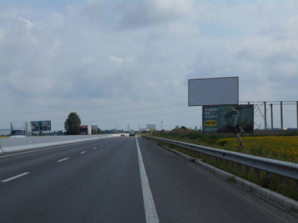 Билборд A в Бровары, 6х3  Траса М-01 "Київ-Чернігів-Нові Яриловичі", км 24+100 право, об'їзд м. Бровари, через 800м після перетину Переяславський шлях (кол. Осипова) та вул. Лагунової, ресторану "Петрівський Бровар" та АЗС ОККО, за 1.5км до повороту на трасу Р-03 (Північно-Східний фото 3