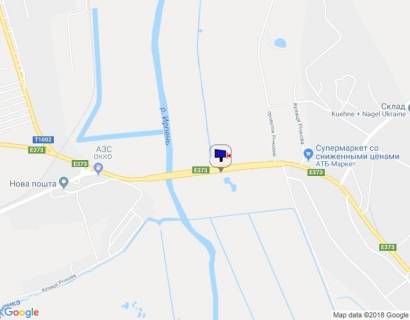 Білборд, Бігборд (Борд)  B у Ірпені м. Ірпінь, траса М-07, км 22+975 ліво, міст через р. Ірпінка, за 775м до розвилки Ірпінь-Гостомель-Буча, ЖК "Гостомель Резіденс", верх схема