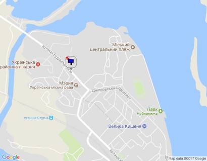 Билборд B в Украинке м. Українка, вул. Будівельників, 8 схема