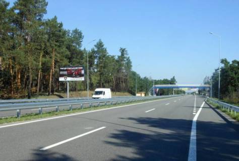 Білборд, Бігборд (Борд)  B у с. Романкове Новообухівська траса, на пішохідному переході, км 31+800 право Фото 1