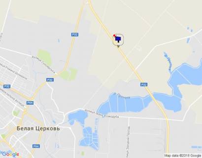 Билборд A в Киеве траса М-05 Київ-Одеса, км 81+740 право, за 445м до повороту на с. Пісчана схема