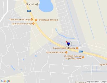 Билборд B в Подгорцах, 6х3  Дніпровське шосе, траса Н-01 "Київ-Знам'янка", км 28+050 ліво, навпроти ресторану "Чумацький шлях" схема