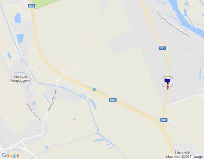 Билборд A в Козине, 6х3  Конча-Заспа, траса Р-01, км 34+900 ліво, поворот на с. Плюти схема