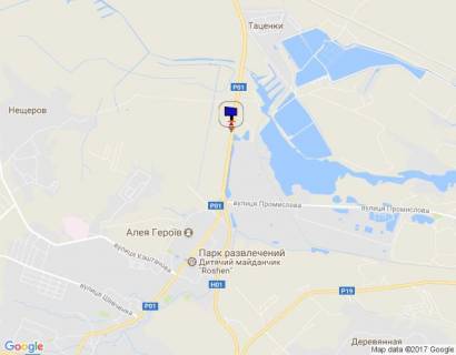 Билборд B в Обухове км. 42+100 праворуч(Н-01 Київ-Знамянка); Перед поворотом до ТОВ Інтерфом схема
