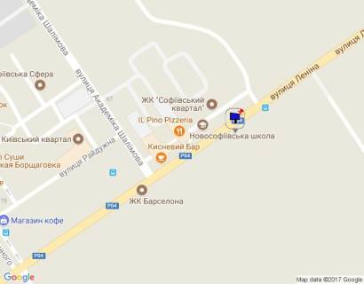 Билборд B в Софиевской Борщаговке, 6х3   с. Софіївська Борщагівка, траса Р-04 "Київ-Бишів-Звенигородка", вул. Соборна (Леніна), навпроти  ЖК "Софіївський Квартал", за 50м до автобусної зупинки, за 120м до повороту на вул. Академіка Шалімова, ЖК "Барселона" та ЖК "Данія", через 120м після схема
