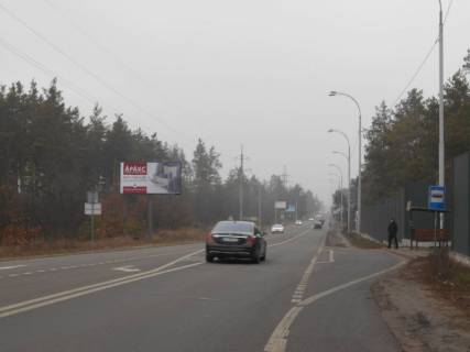 Билборд B в с. Козине Конча-Заспа, траса Р-02, км 31+250 право, навпроти автобусної зупинки фото 1