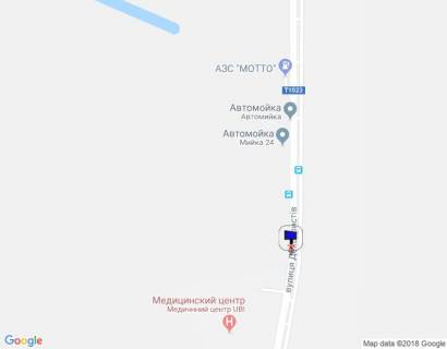 Билборд B в Василькове м. Васильків, вул. Декабристів, навпроти 344, перед АЗС МОТТО, після медичного центра UBI схема