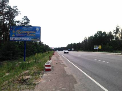 Билборд B в Киеве c. Віта-Поштова, траса М-05 Київ-Одеса, км 22+460 ліво, через 420м після повороту на Боярку фото 1