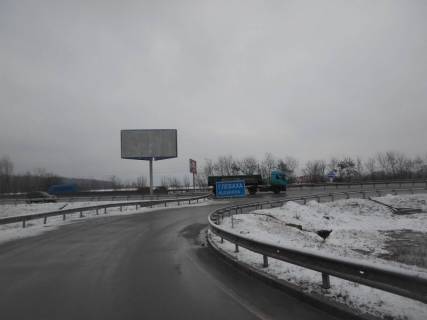 Білборд, Бігборд (Борд)  C у Глевасі, 6х3  смт. Глеваха, траса М-05 Київ-Одеса, км 26+150 право, біля розв'язка на м. Васильків (Рославичі), виїзд з Василькова на Одеську трасу в бік Умані Фото 1