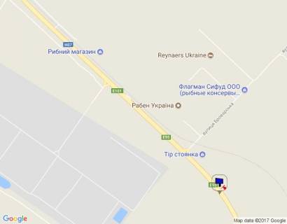 Billboard B in Kalynivka, 6х3  s. Kalinivka, trasa M-01 "Kiiv-Cernigiv-Novi Arilovici", km 34+450 livo, ob'izd m. Brovari, navproti Baumit-Ukraina, za 350m do povorotu na st. Brovars'ka ta Raben Ukraina scheme