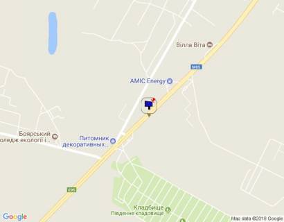 Білборд, Бігборд (Борд)  B у Києві с. Віта-Поштова, траса М-05 Київ-Одеса, км 21+610 ліво, через 450м після магазину Сільпо, заїзд на АЗС Shell, через 170м після АЗС БРСМ, за 430м до повороту на Боярку схема
