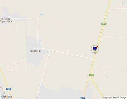 Билборд A в Киеве траса М-05 Київ-Одеса, км 78+050 право, за 840м до КПП ДАІ Біла Церква, за 270м до повороту на с. Терезино схема