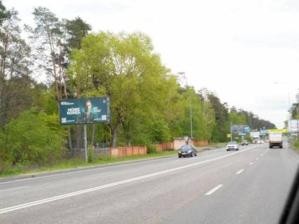 Билборд B в Гостомеле, 6х3  смт. Гостомель, траса М-07 "Київ-Ковель", км 21+800 право, навпроти СТО Автопрофі фото 1