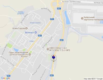 Білборд, Бігборд (Борд)  B у Обухові, 6х3  Дніпровське шосе, траса Н-01 "Київ-Знам'янка", км 44+500 ліво, через 100м після готелю "Зелена гора", за 100м до АЗС SOCAR, за 200м до повороту на вул. Загребля схема