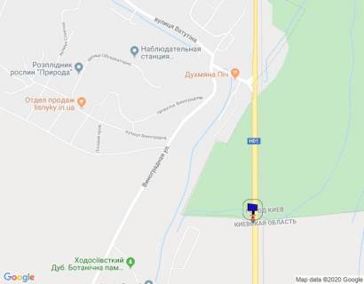 Билборд B в Лесниках (Киевской обл), 6х3  Дніпровське шосе, траса Н-01 "Київ-Знам'янка", км 21+590 право, низ схема