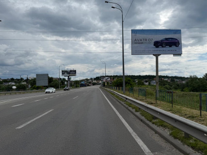 Білборд, Бігборд (Борд)  A у Ірпені, 6х3  траса М-07 "Київ-Ковель", км 22+800 ліво, міст через р. Ірпінка, за 950м до розвилки Ірпінь-Гостомель-Буча, ЖК "Гостомель Резіденс" Фото 1