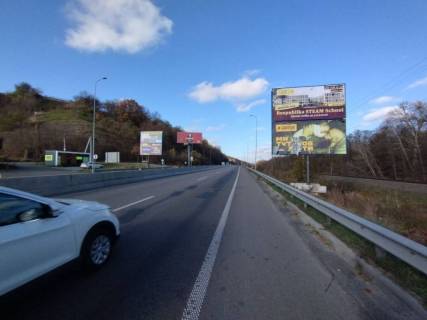 Билборд A в Лесниках, 6х3  Дніпровське шосе, траса Н-01 "Київ-Знам'янка", км 20+370 ліво, в'їзд в Київ, верх фото 1