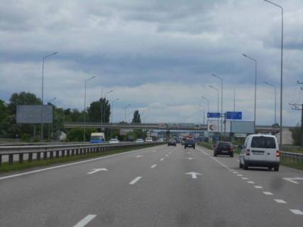 Billboard B in Kiev roads, 6х3  Dniprovs'ke sose, trasa N-01 "Kiiv-Znam'anka", km 25+100 livo, rozv'azka na s. Krenici Photo 1