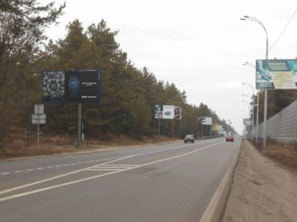 Билборд B в с. Козине Конча-Заспа, траса Р-02, км 29+340 право, котедж. містечко "РОМАНОВО", навпроти ресторан "ТАНДИР" фото 1