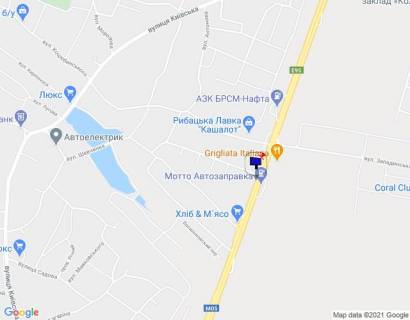 Билборд A в Глевахе, 6х3  траса М-05 Київ-Одеса, км 25+250 право, зупинка "Незалежності", через 190м після повороту на вул. Кооперативна, за 210м до повороту на вул. Шевченко схема