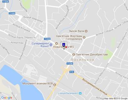 Ситилайт B в Василькове м. Васильків, вул. Грушевського, 13, Укртелеком схема