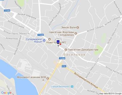 Ситилайт B в Василькове м. Васильків, вул. Грушевського, 9-13, поворот до ТЦ Пассаж схема