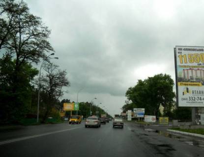 Билборд B в Бровары м. Бровари, вул. Київська, розвилка з вул. Металургів, навпроти ТРЦ Термінал, за 60м до кафе "У лісі", через 100м після АЗС КЛ фото 1