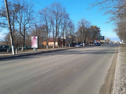 Сiтiлайт B у Василькові, 1,2х1,8  м. Васильків, вул. Декабристів, 43, біля автошколи та СТО, за 340м до АЗС "GLUSCO", за 210м до АЗС "БРСМ НАФТА", через 90м після Ощадбанку, через 175м після Пам'ятника авіаторів Фото 1