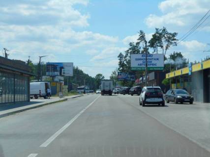 Билборд A в Ирпене, 6х3  м. Ірпінь, вул. Чкалова, в'їзд в м. Ірпінь з м. Гостомель, біля мойки, навпроти СТО, металобаза АВ Метал фото 1
